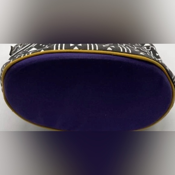 Laurel Burch‎ Colorful Dogs Canvas Tote Bag Boho Artcore Festival Y2K Purse - Picture 4 of 9